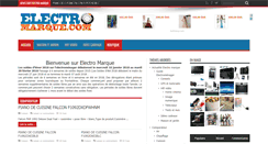Desktop Screenshot of electro-marque.com